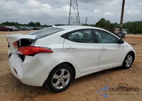 2013 Hyundai Elantra Gls z USA, uszkodzony, nr VIN 5NPDH4AE2DH167089